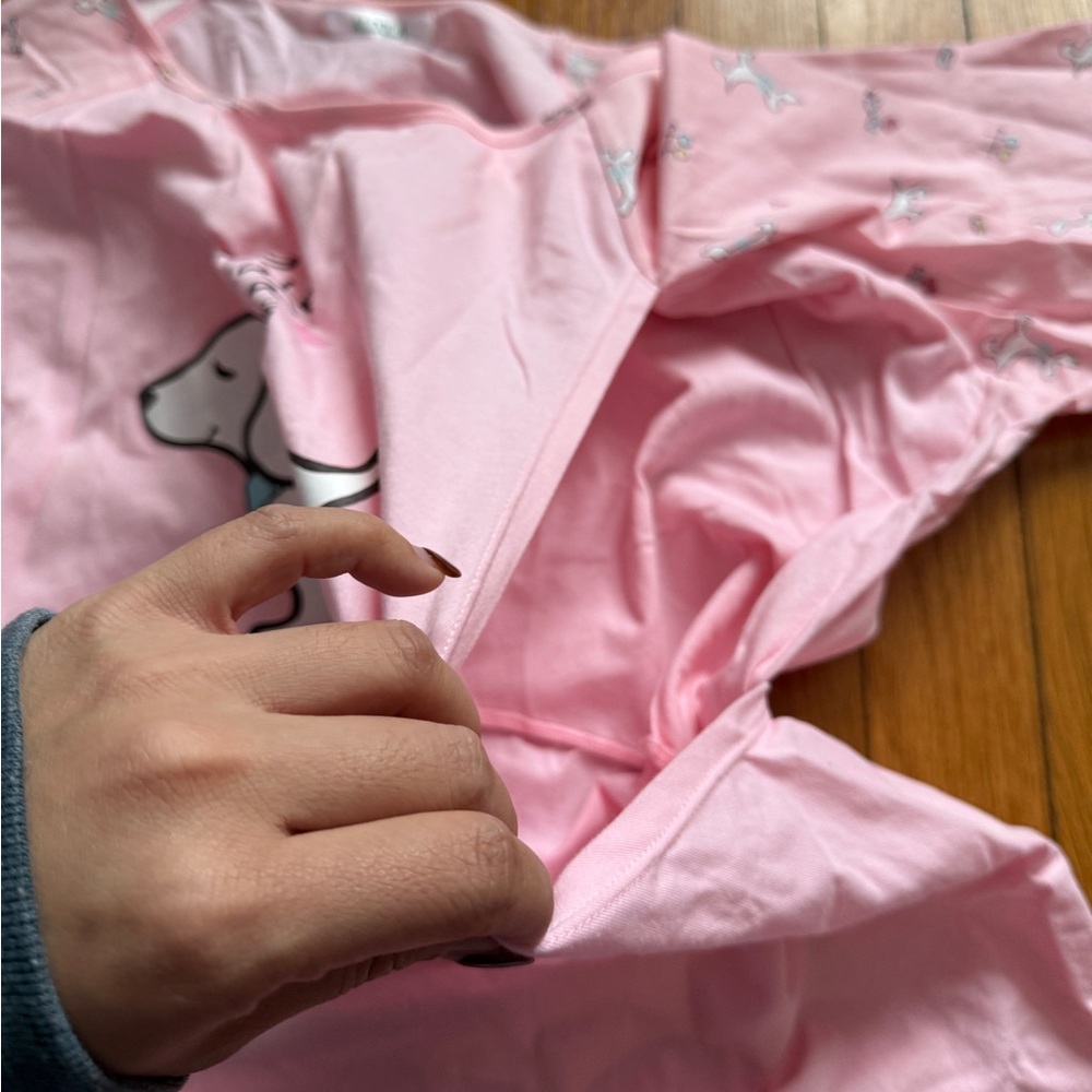 Maternity nursing pajamas set dress and pants - Picture 5 of 10